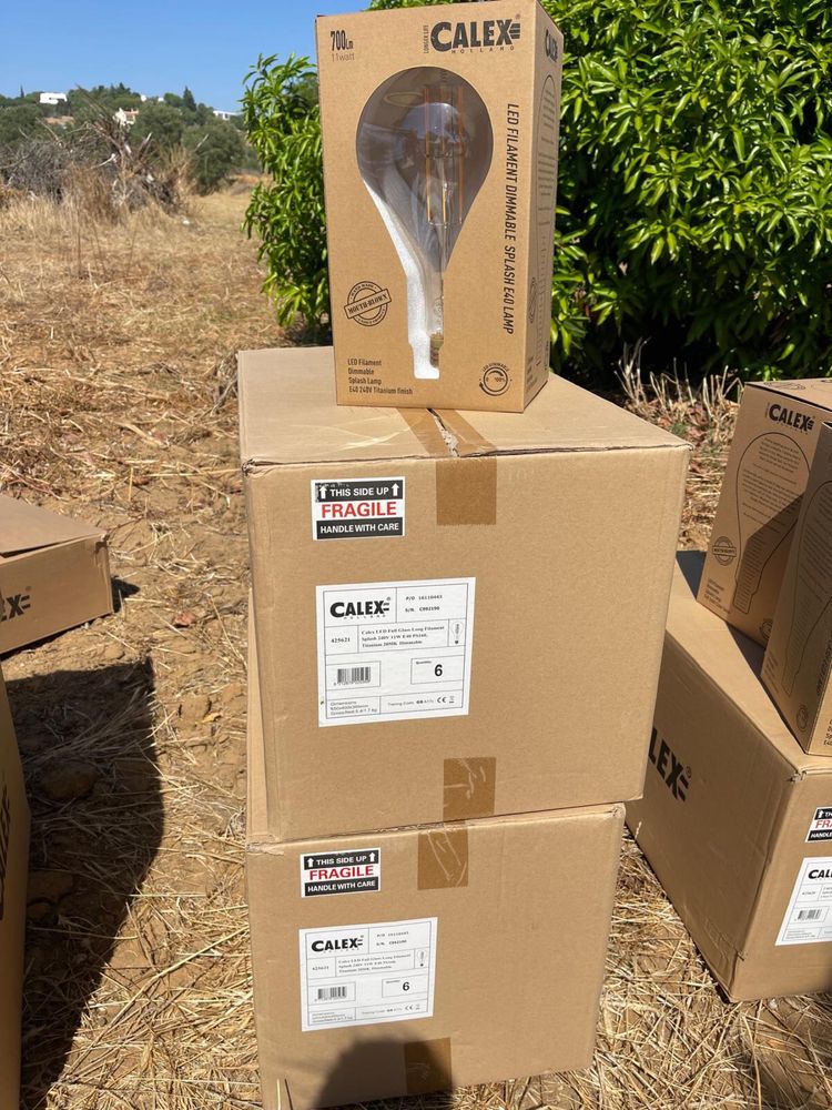Lampada dimável Calex - tamanho XXL (+- 73 unidades)