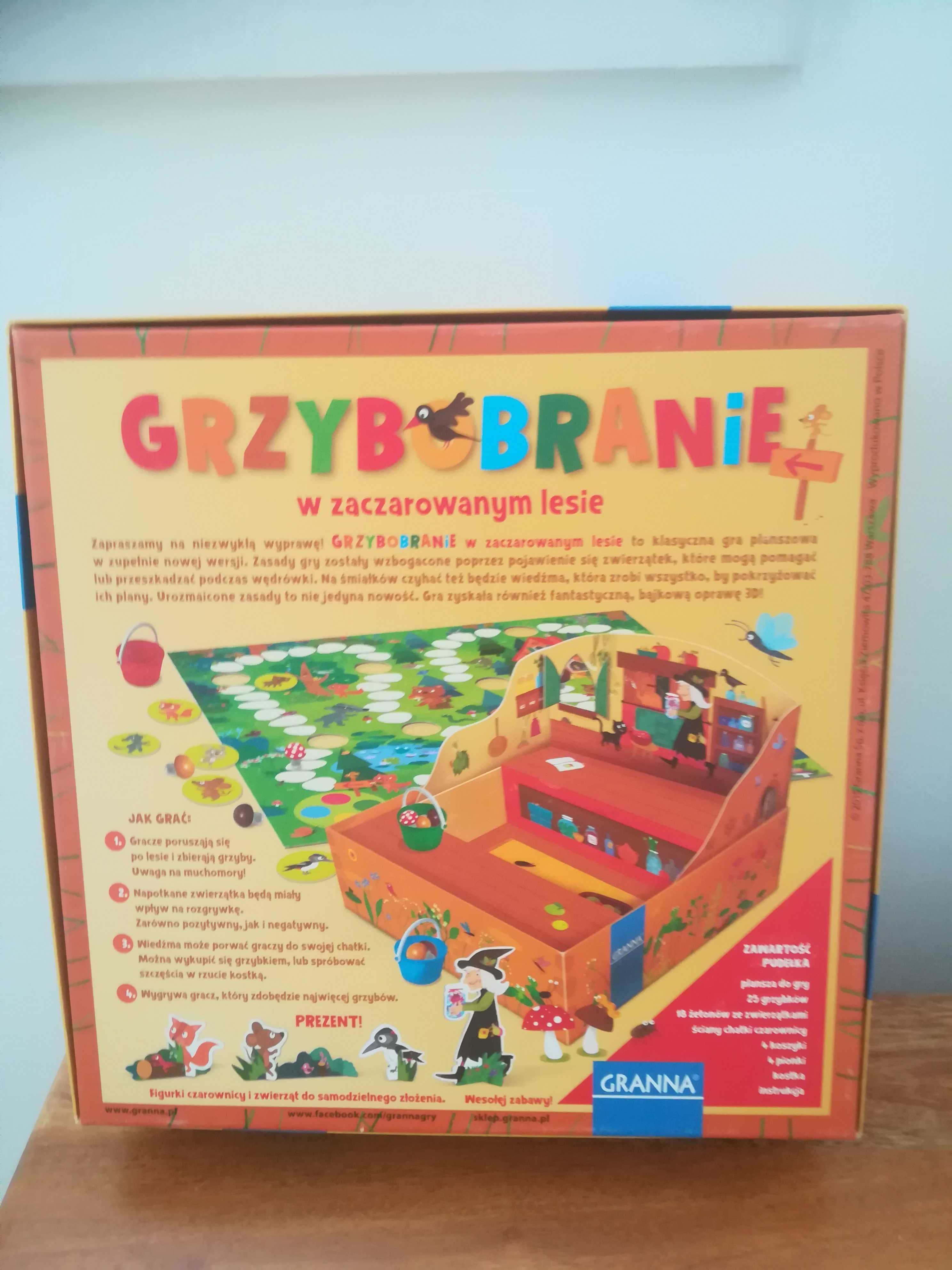 Grzybobranie w zaczarowanym lesie Gra Nowa wersja