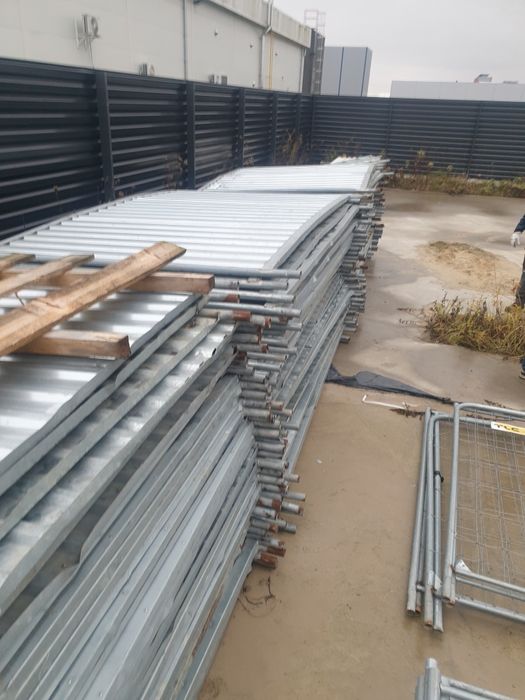 ogrodzenie budowlane tymczasowe pelne 3.0x2m