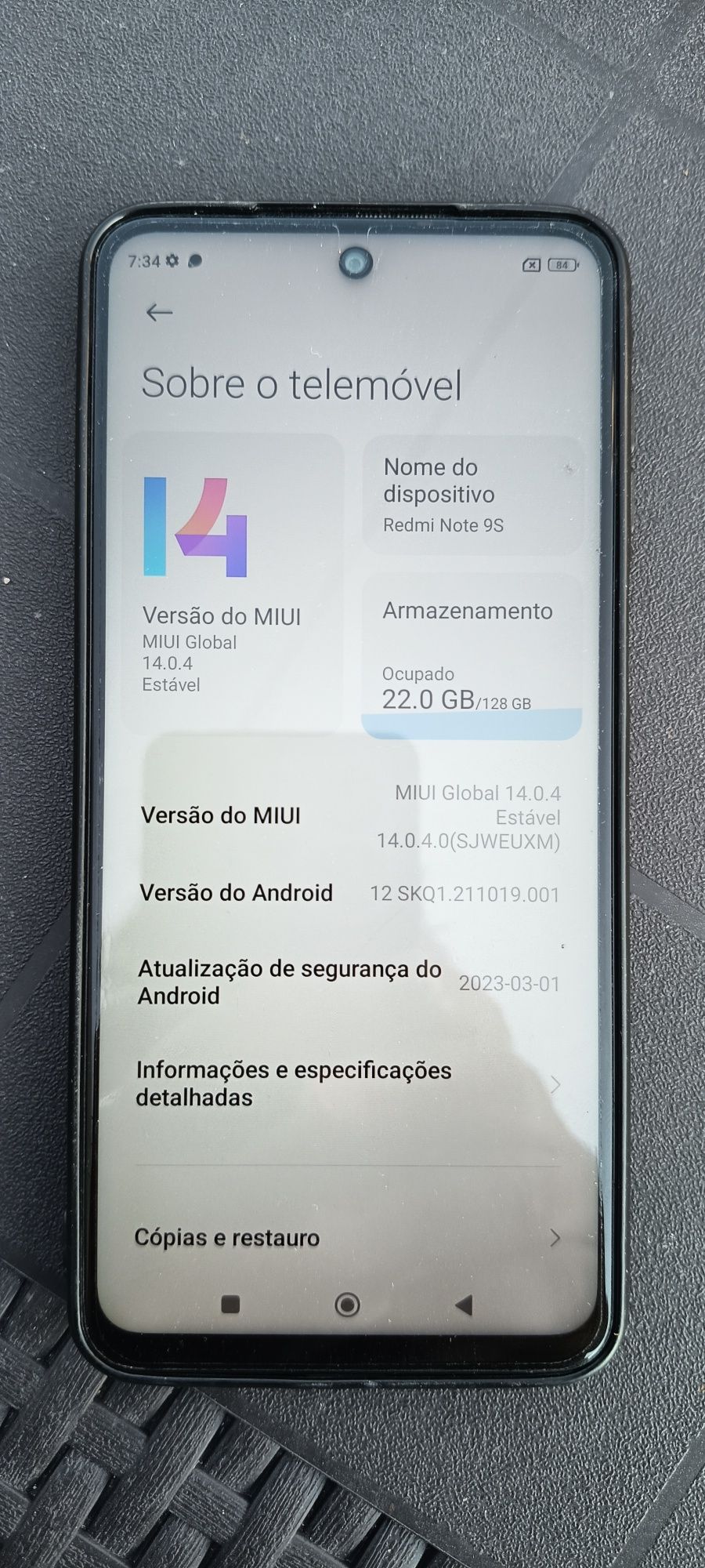 Xiaomi Redmi Note 9S