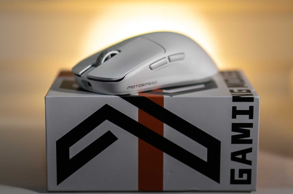 Миша Motospeed Darmoshark X6 MAX, M5 PRO 8K ресивер, PAW3950, 43 грами