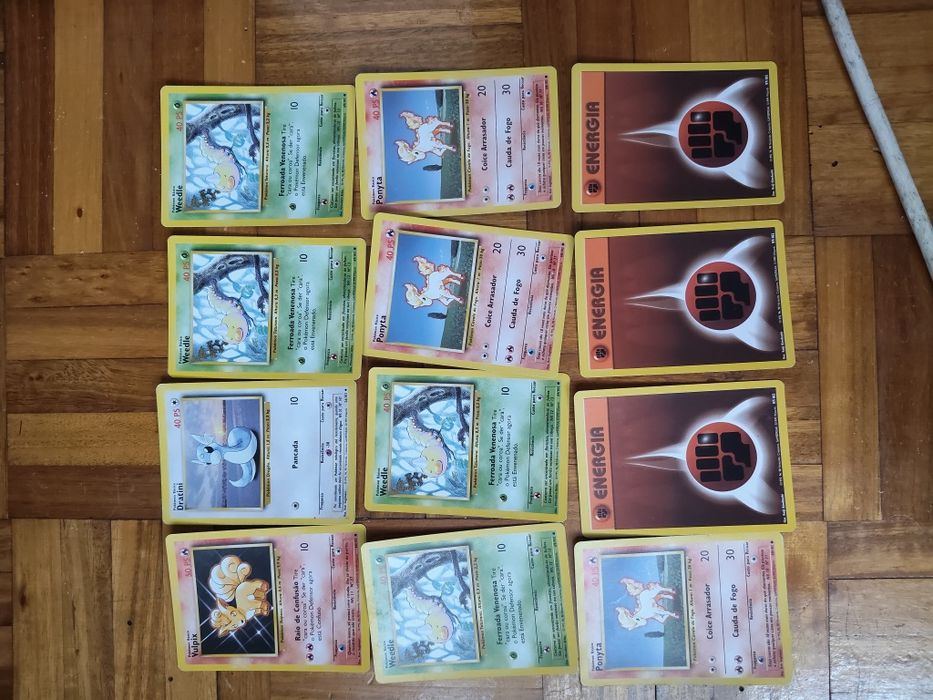 Cartas Pokémon 1 Coleção