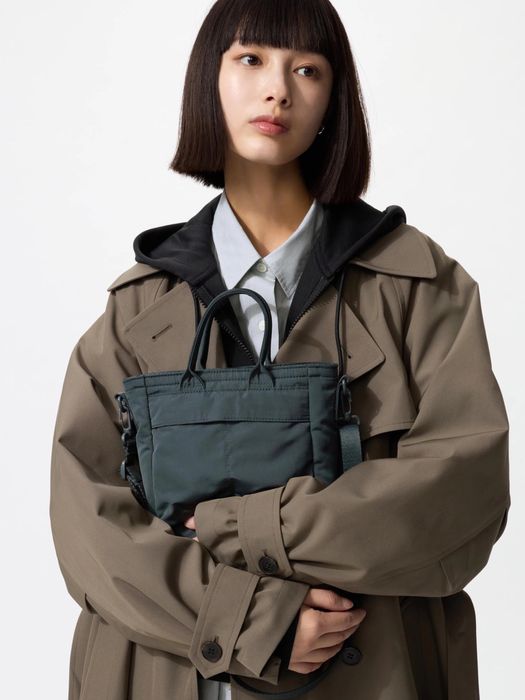 Сумочка міні uniqlo бежева