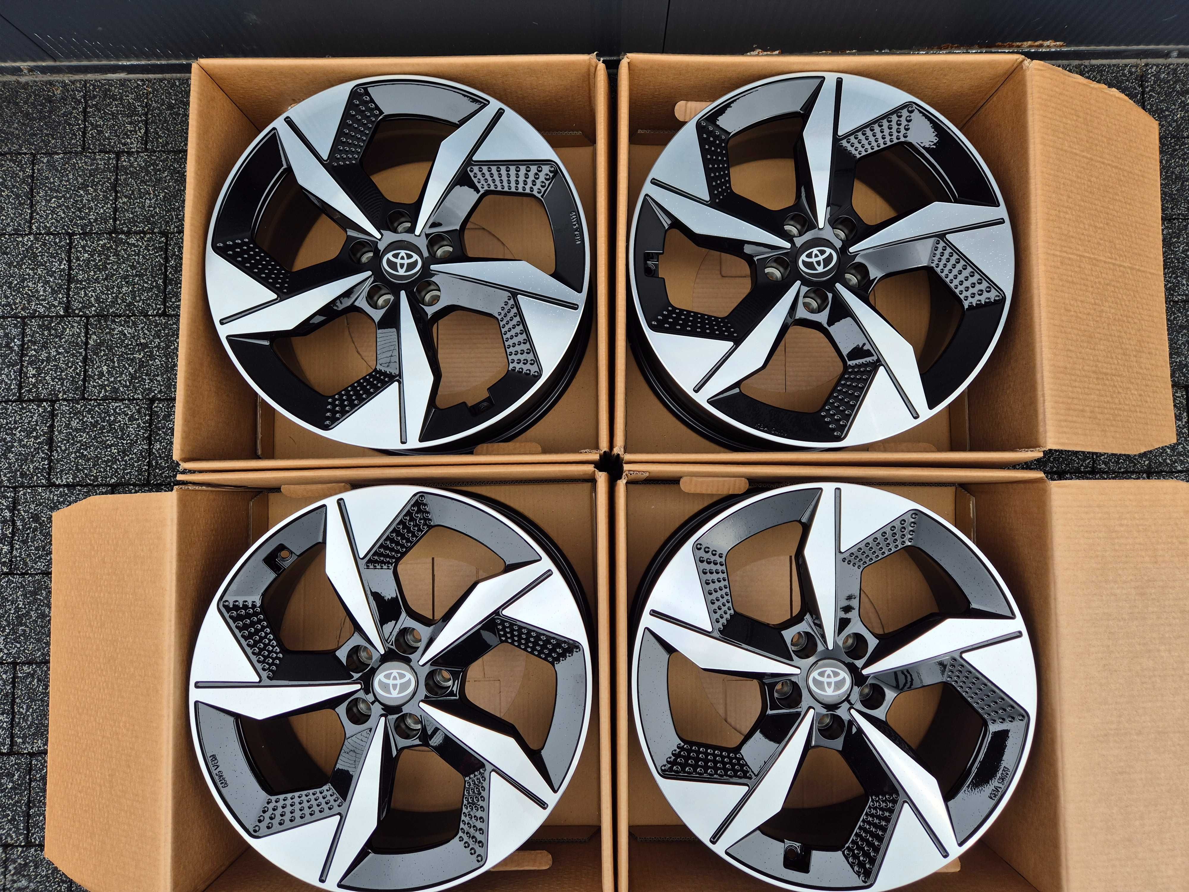 Felgi 19 do TOYOTA RAV4 Camry CH-R Corolla Auris Avensis bZ4X 5x114,3