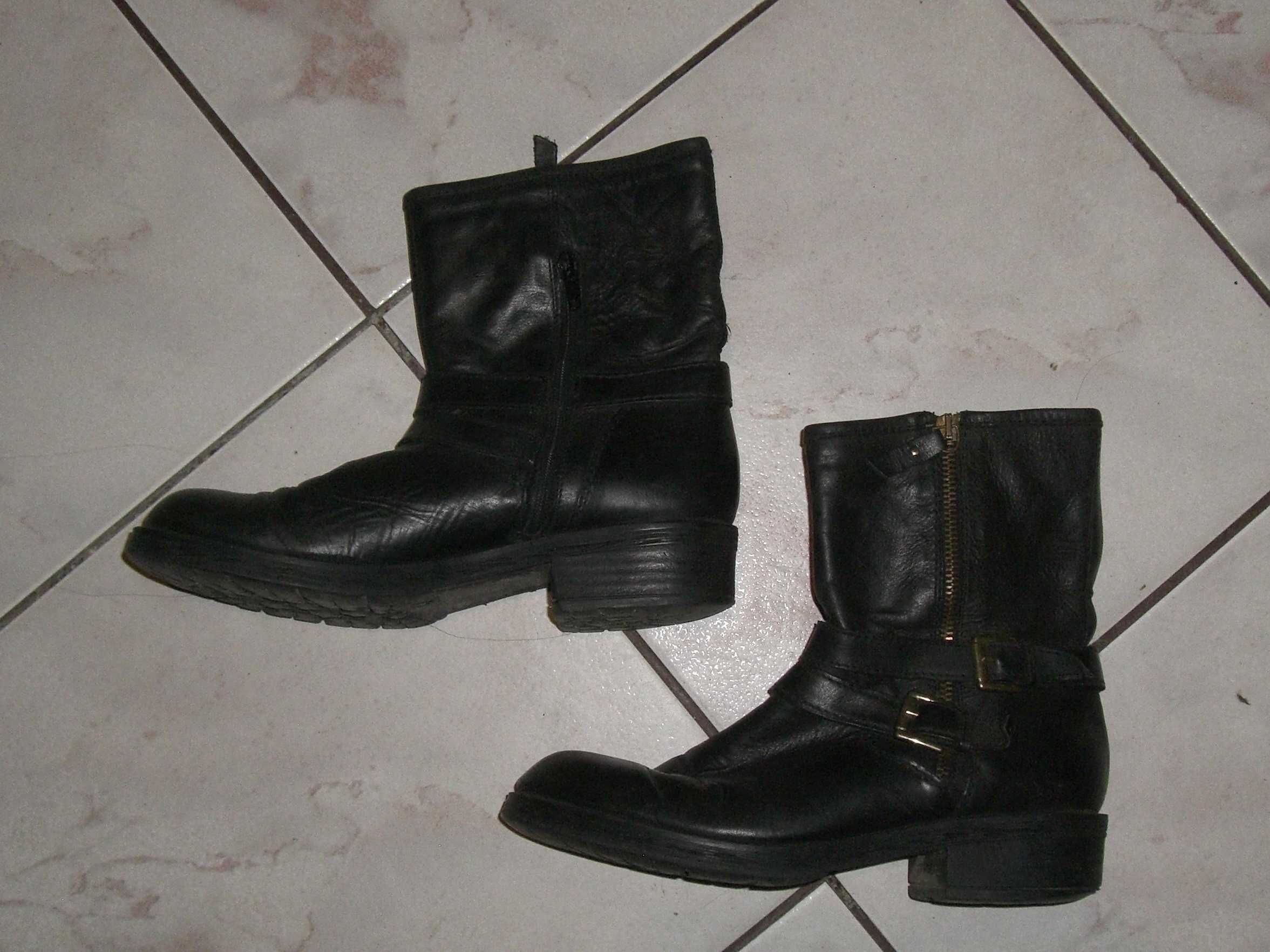 buty skórzane 38