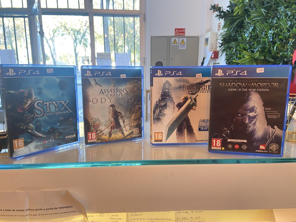 Jogos ps4 temos mais