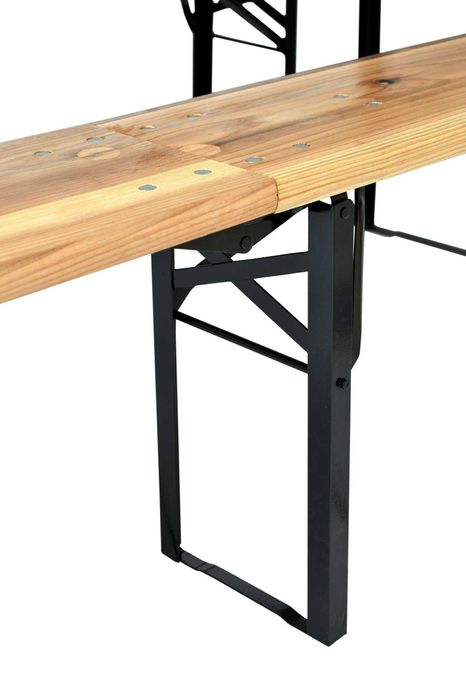 Zestaw piwny ogrodowy piknikowy 1 x stół 2 x ławka rozmiar 46x177 cm