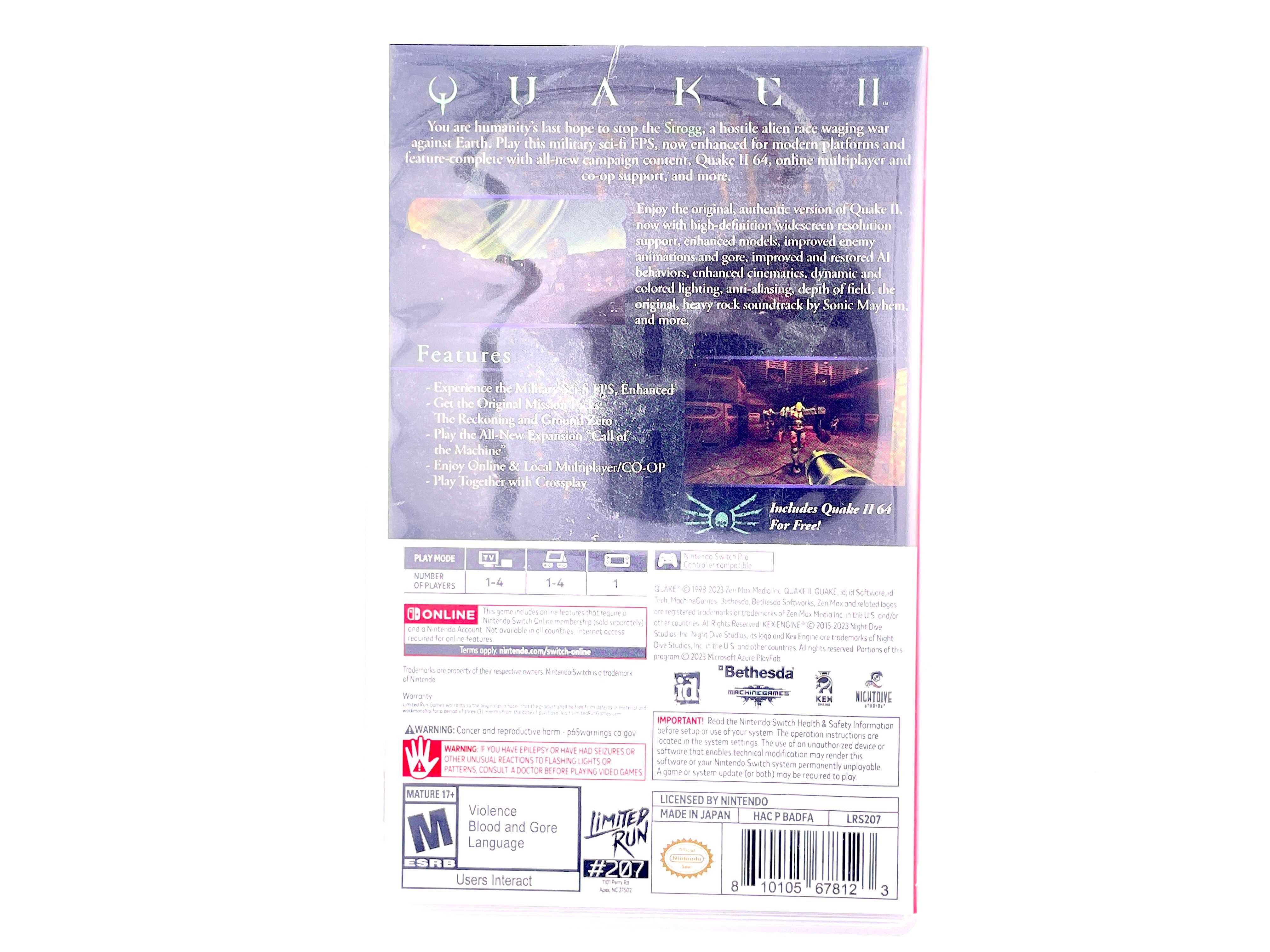 Quake II Nintendo Switch VIMAGCO.PL Bydgoszcz Śniadeckich 11