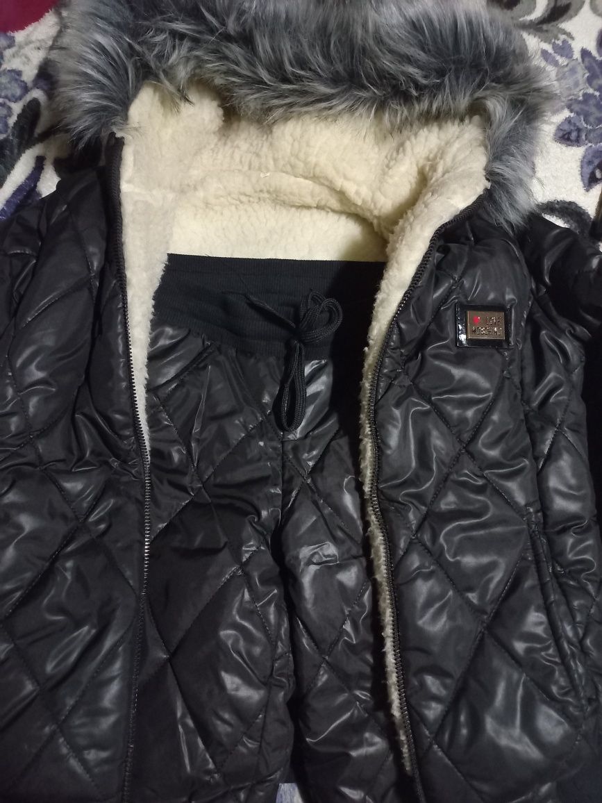 Жіноча Зимова куртка і штани костюм