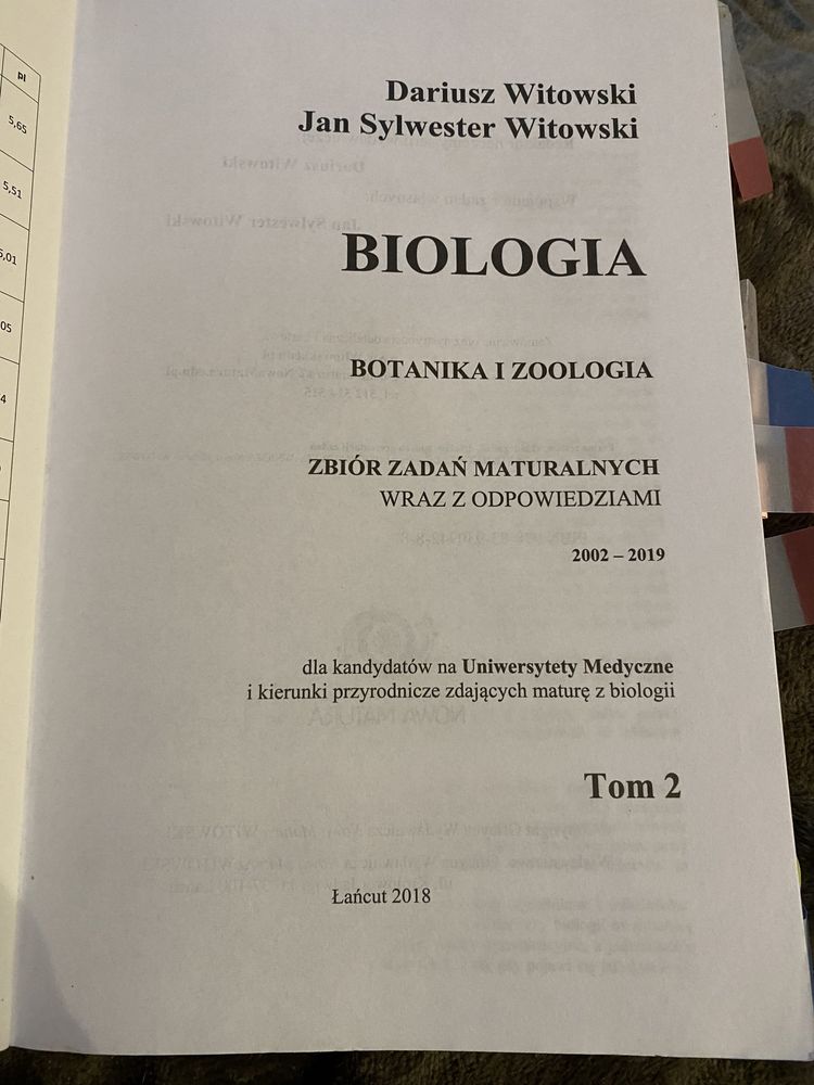 Biologia 2 Witowski zbiór zadań