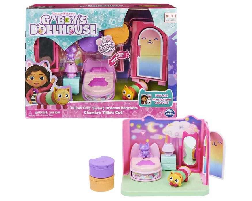 Ігровий набір Gabby's Dollhouse Ляльковий будиночок: Спальна кімната