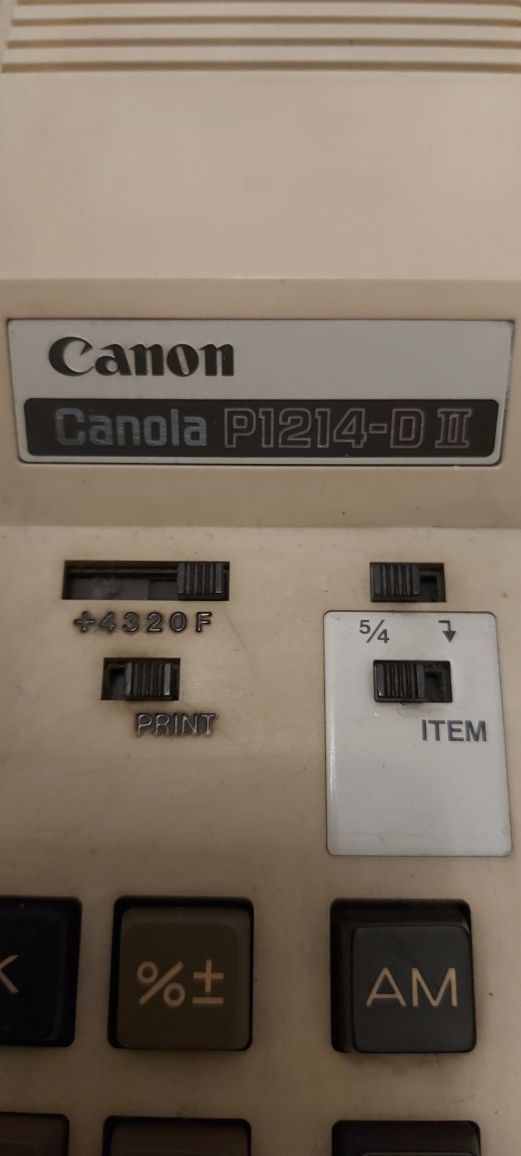 Calculadora de secretária Canon
