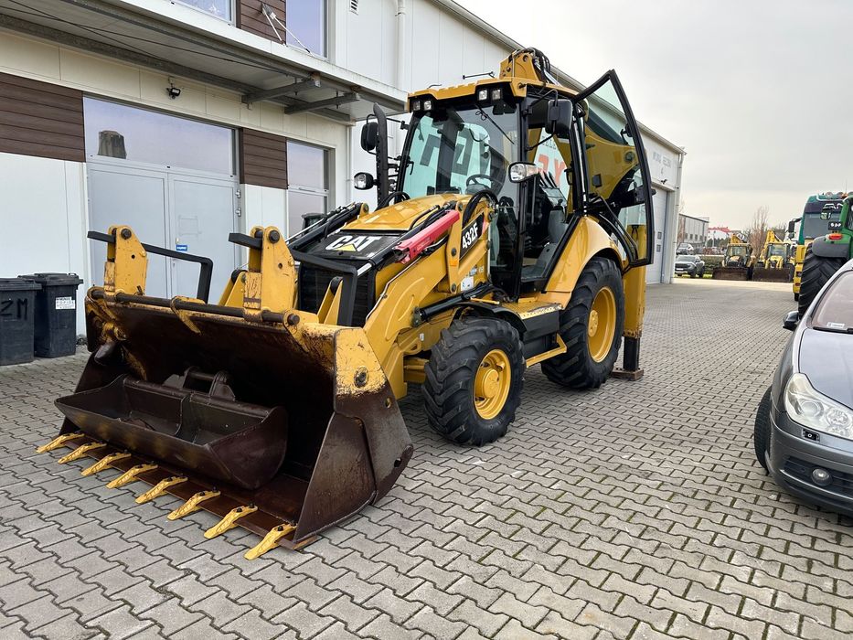 Caterpillar 432 F E 428 444  Cat koparko ładowarka dzoystic poweszift JCB case terex komatsu