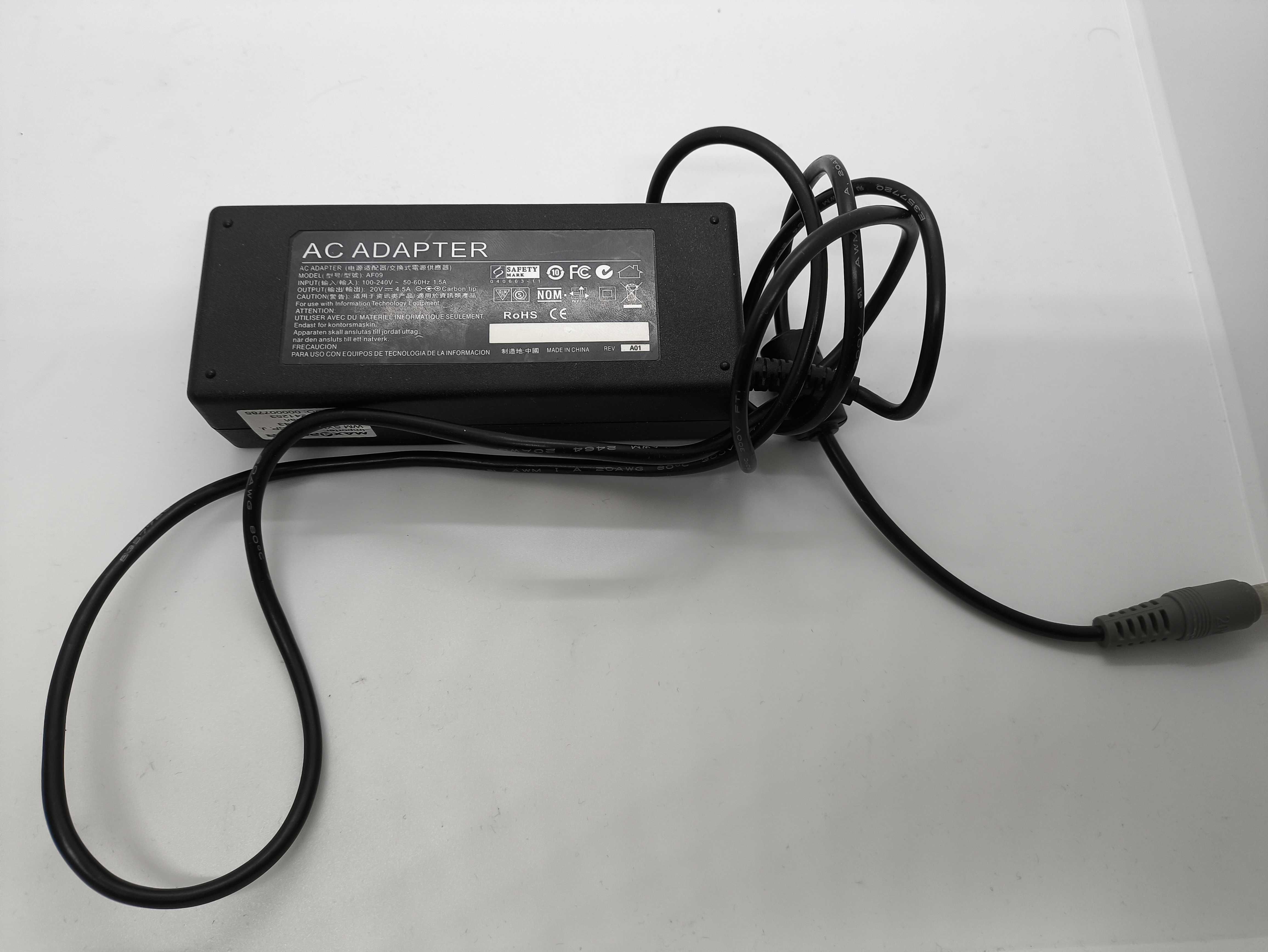 Zasilacz AC ADAPTER AF09 20V 4,5A 90W