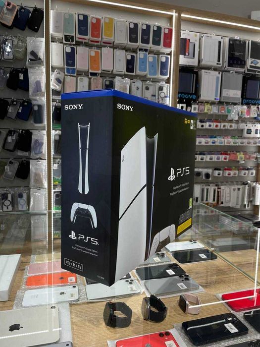 Sony PlayStation 5 Slim (Digital Edition) 1TB| 1 рік гарантії|