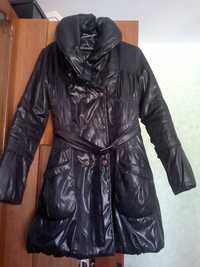 Пальто куртка плащ пуховик теплое Nuopai непромокаемая ткань,высокий к