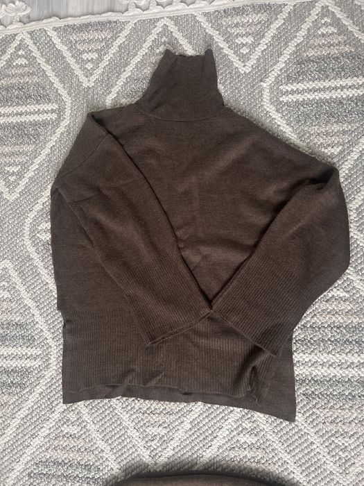 Костюм трикотаж, коричневий ,розмір оверсайз