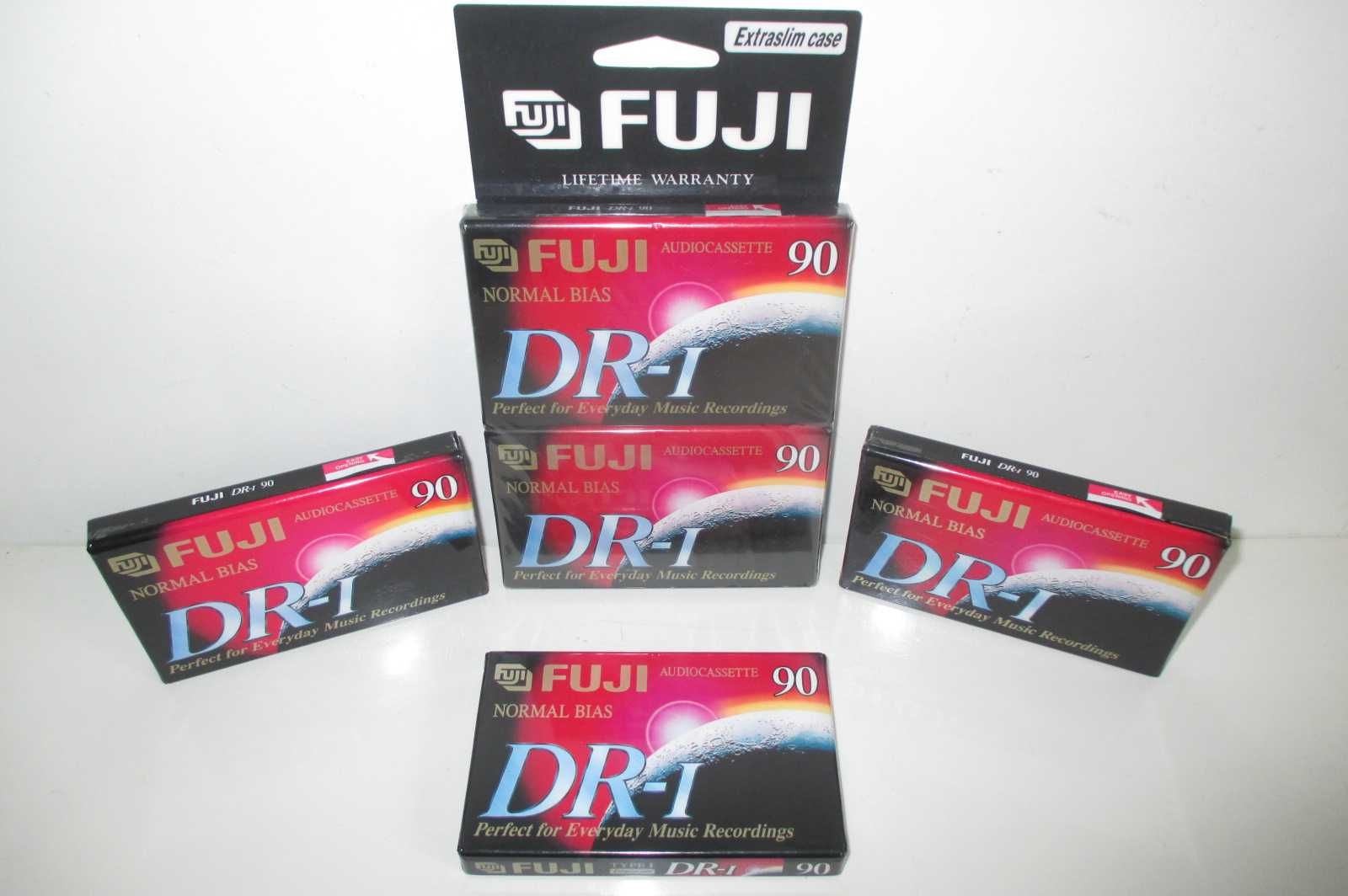 Аудіо касети. Fuji DR-I 90. 1995-97 рік. Ціна за 5 касет.