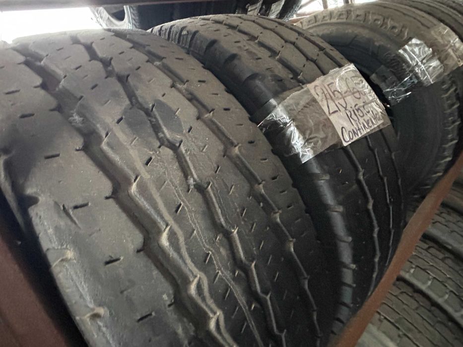 215-65-R15C CONTINENTAL грузовая резина пара 2 штуки GERMANY
