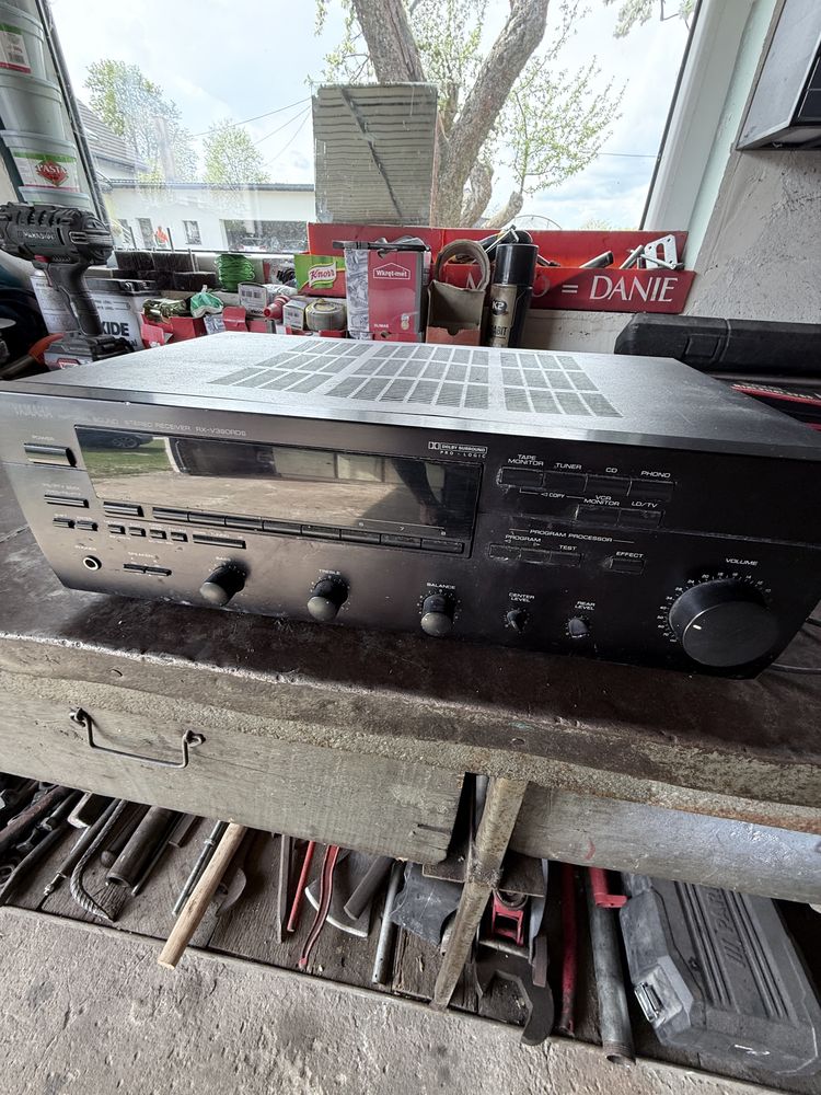 Amplituner YAMAHA RX-V390 RDS czarny