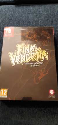 Final Vendetta - Super Limited Edition, nowe folia nintendo switch
