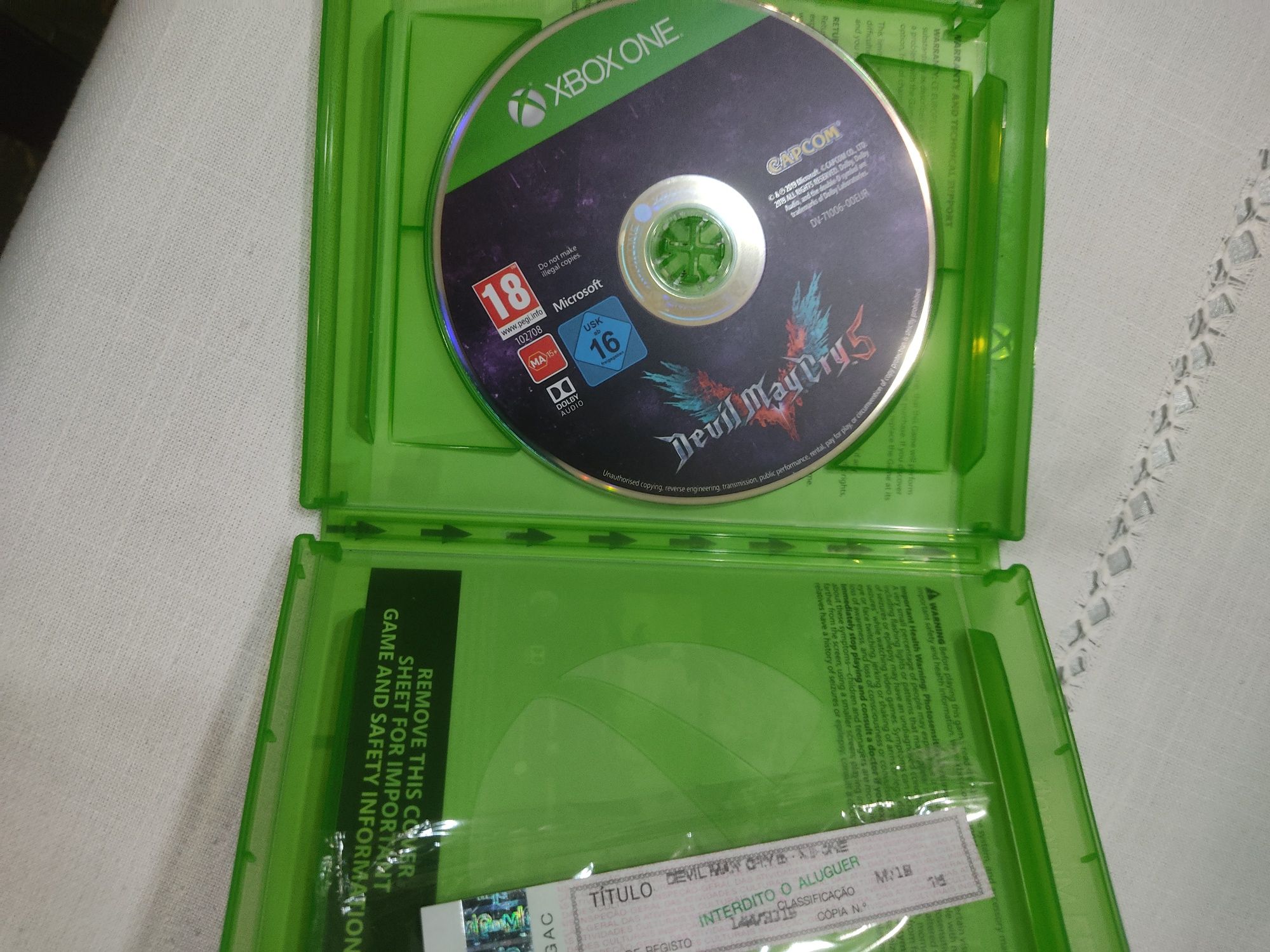 jogo DEVIL MAY CRY 5 Xbox One