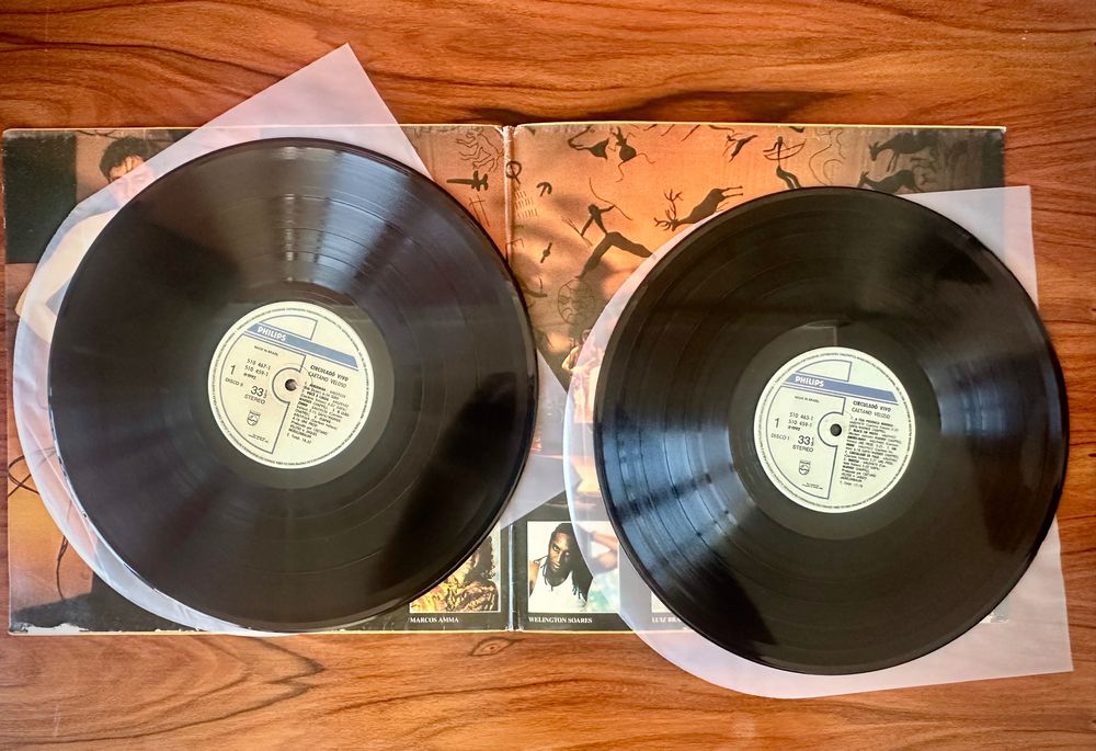 Disco vinil duplo Caetano Veloso - Circuladô Vivo