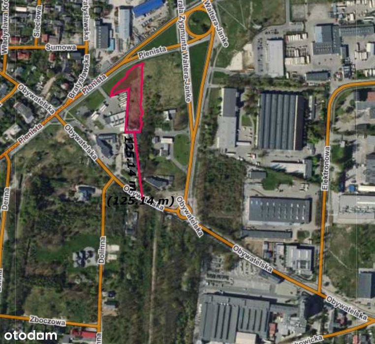 Łódź – Pienista | ok. 4 300 m²  | sąsiedztwo Nowej Retkini