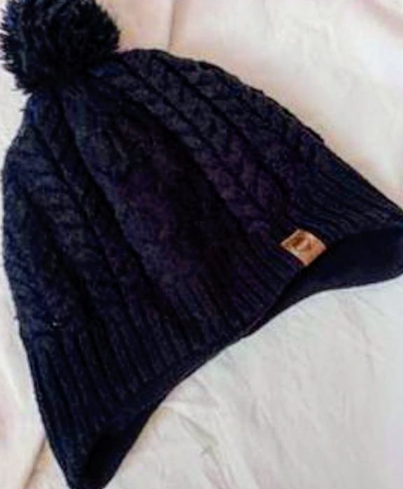 Wełniana czapka dziecięca ocieplana unisex 4/8lat H&M