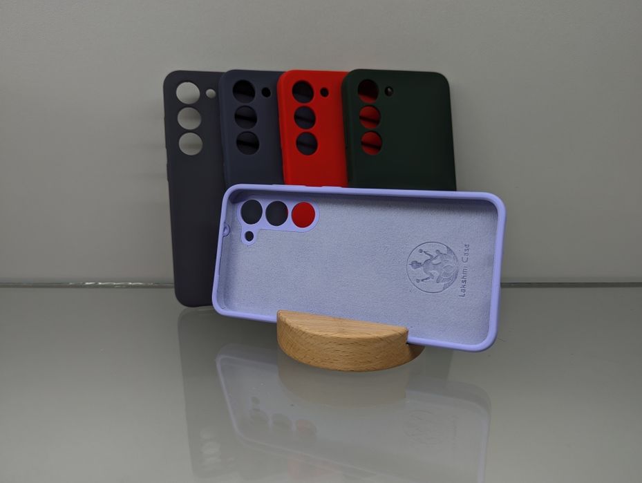 Топ! Samsung S23 Премиум софт тач с логотипом чехол чохол
