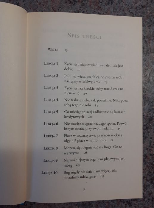 Regina Brett - Bóg nigdy nie mruga [Insygnis 2022] spis treści