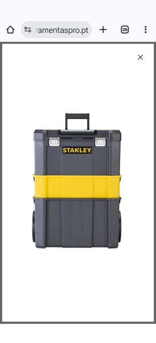 Trolley de Ferramentas 3 em 1 Stanley Essential STST1-80151, Como Novo