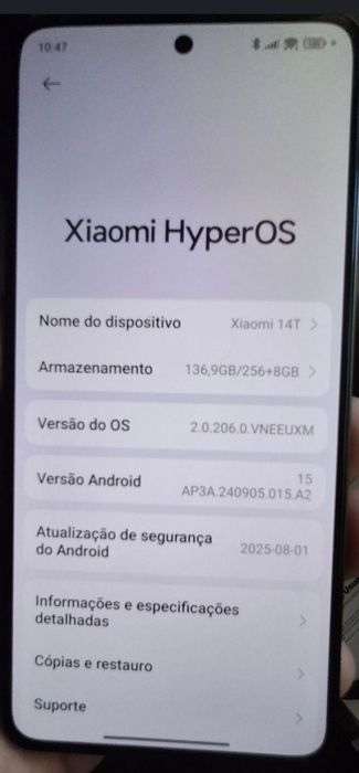 Xiaomi 14T como novo