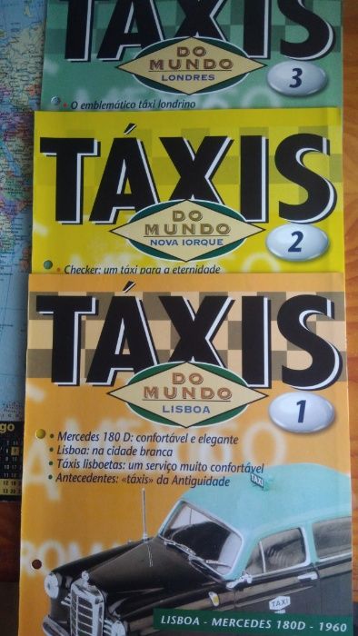Vendo coleção de TAXIS DO MUNDO 54 Unidades,