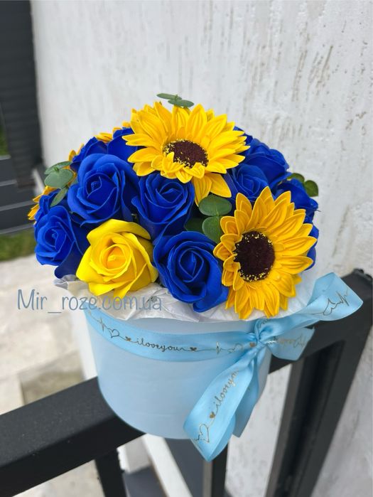 Букетик із мильних квітів