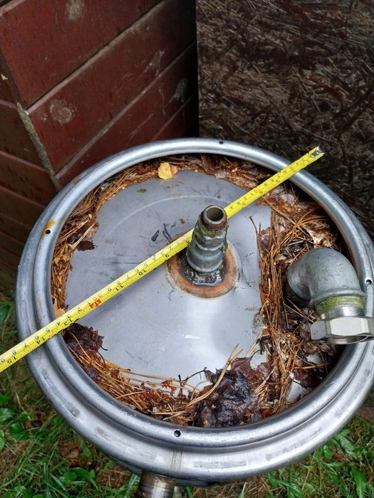 Zbiornik duży kwasówka, keg zbiornik 2 x 50 L