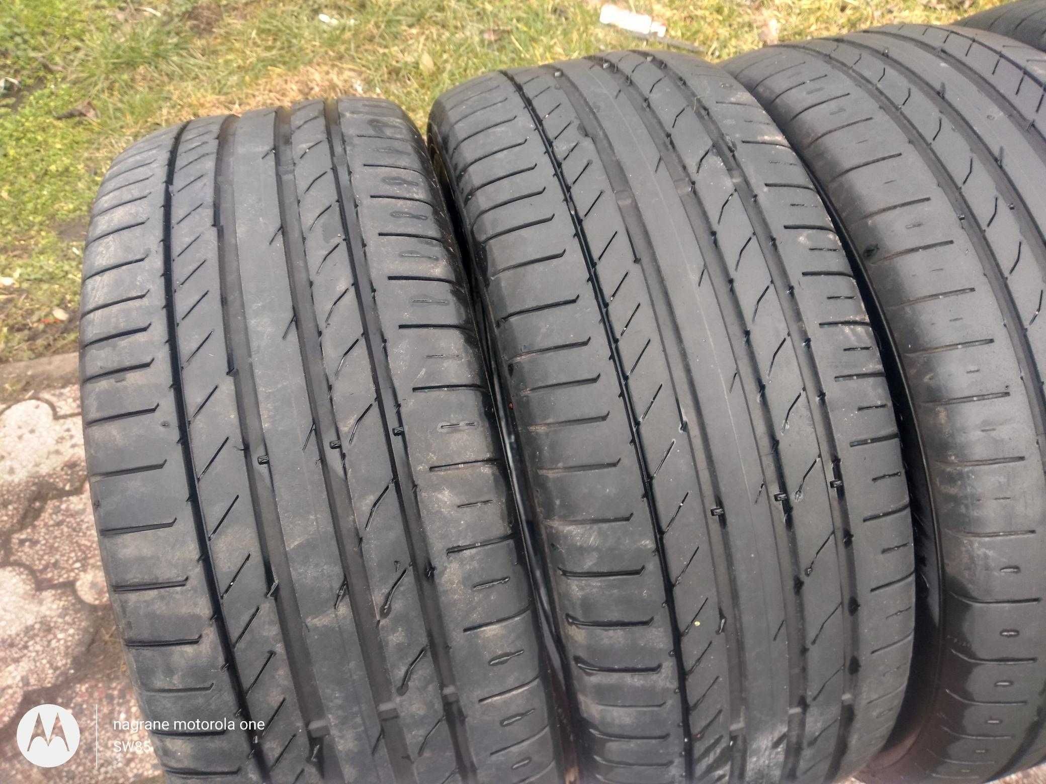 Opony letnie 235/50 R18 Continental Contact5 - kommpet