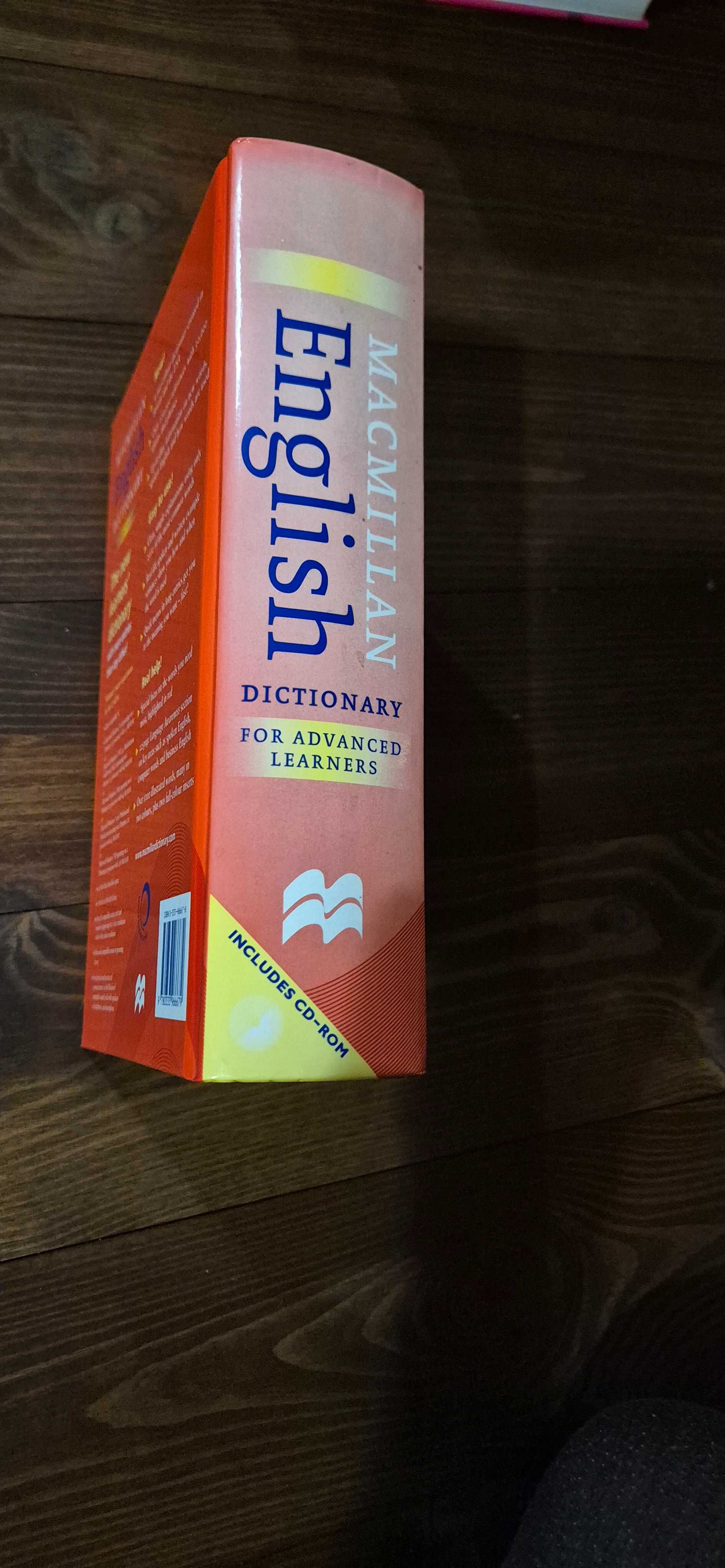 Macmillan English Dictionary for advanced learners.