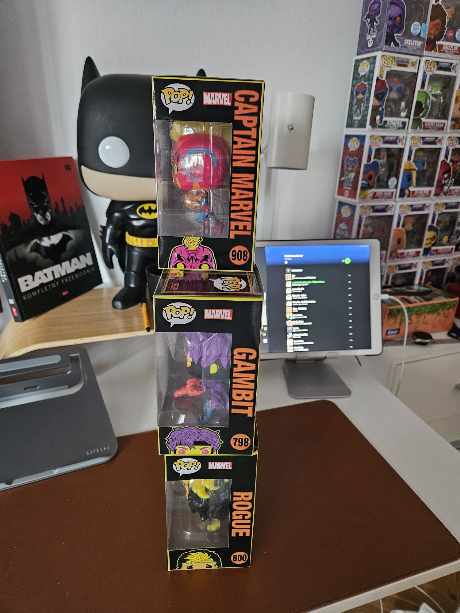 Funko Pop Marvel 5 pięknych świecących figurek