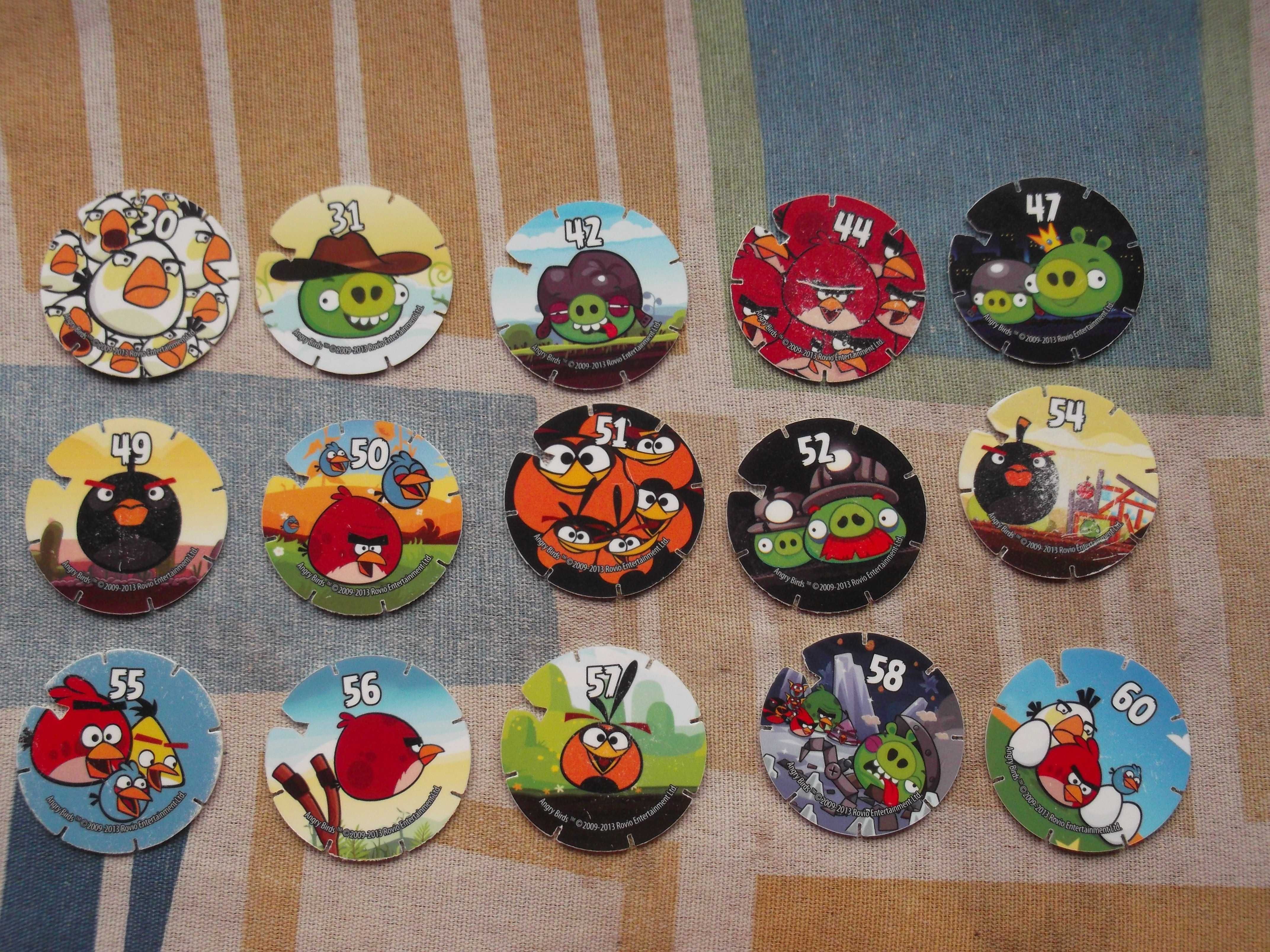 Tazos da Angry Birrds