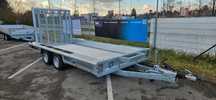 TEMARED HENRA BUILDER 4017  Przyczepa ciężarowa pod minikoparkę HENRA Builder 4017 2 oś 3,5T DMC