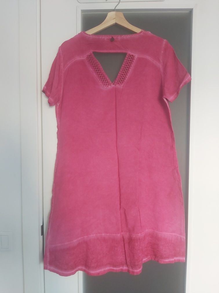 Vestido verão rosa