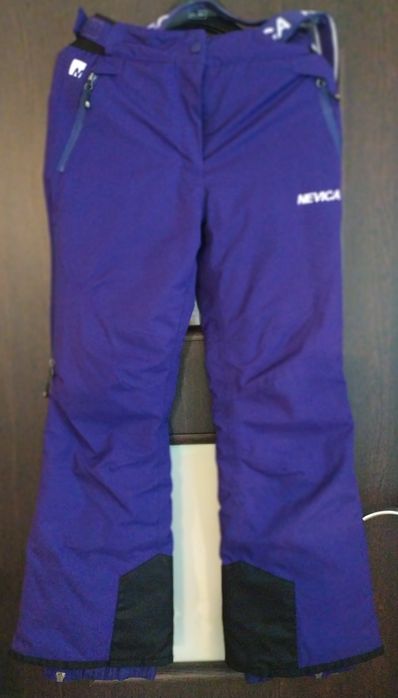 Spodnie narciarskie r8 S NEVICA dziewczęce z szelkami