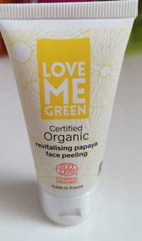 LOVE ME GREEN Peeling z papają i pomarańczą 30ml