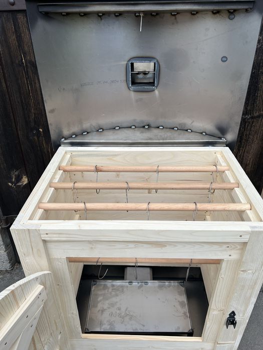 Wędzarnia PREMIUM Drewniana Ogrodowa 80