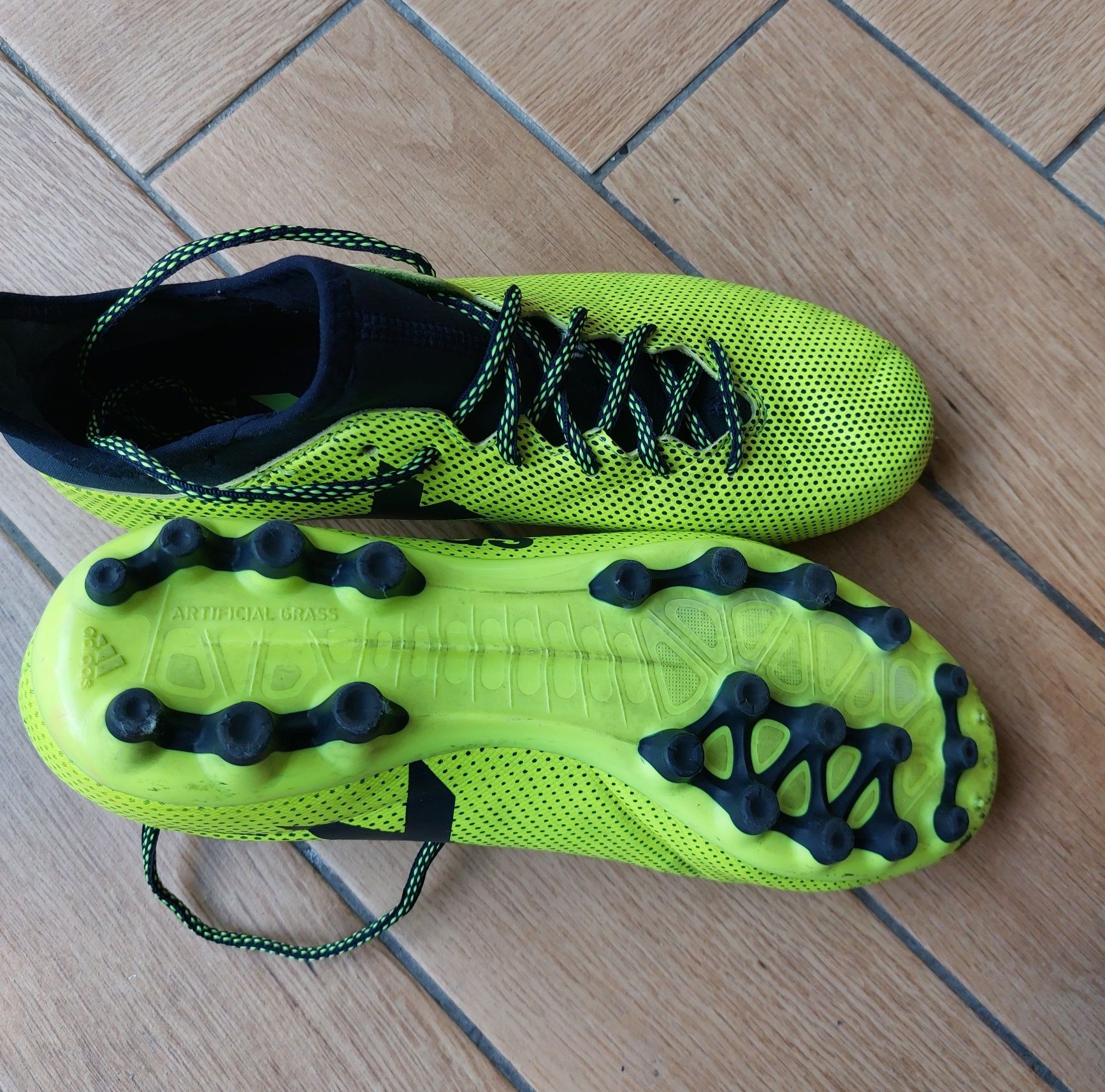 ADIDAS 40.5 Korki Neonowe Techfit Wyprzedaż