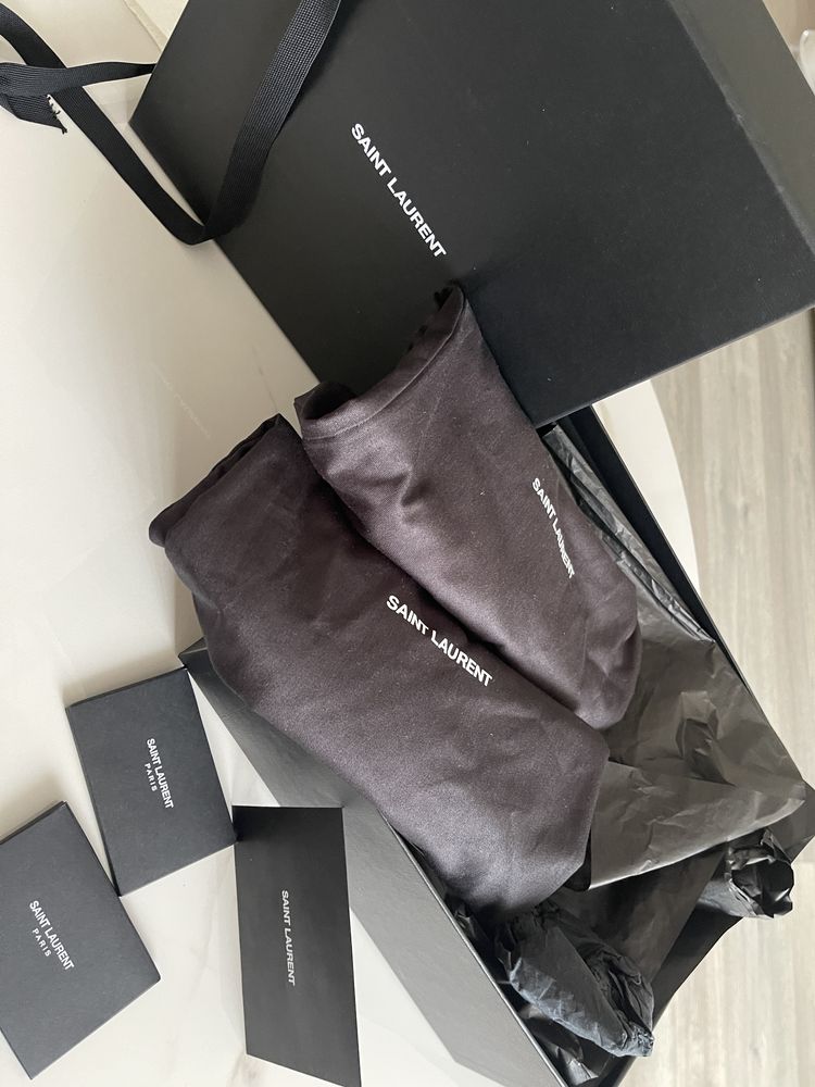 Saint Laurent оригінал!!! 38р Шкіра. YSL туфли босоніжки