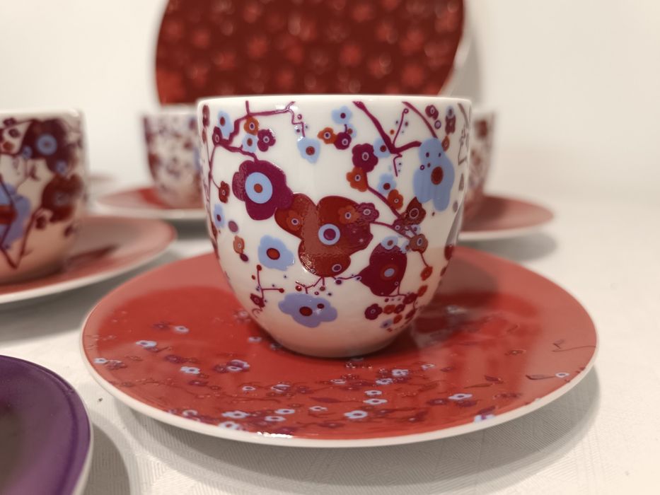 Porcelana MIKASA® - filiżanki i spodki KAORI + patera SYAL / Karolina