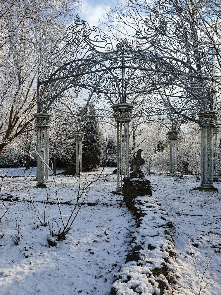 Altana ogrodowa metalowa 7x7,5m oranżeria