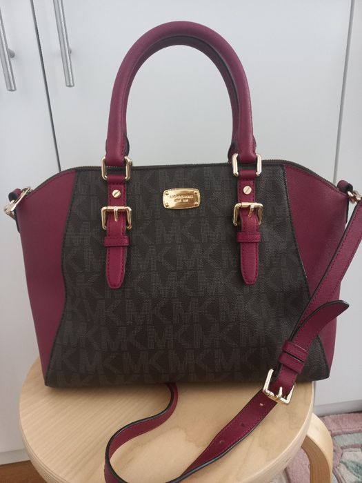 Torebka Michael Kors Ciara skóra i monogram